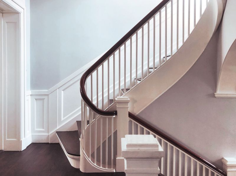 Curved Staircase Installation in Alpharetta, GA