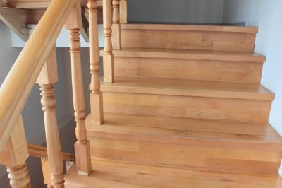 Oak Stairs Repair in Olathe, KS