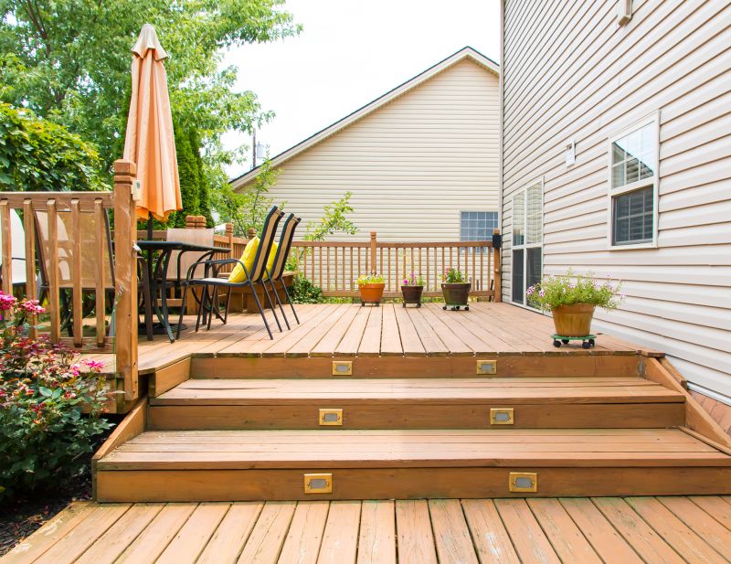 Deck Steps Repair in Conroe, TX