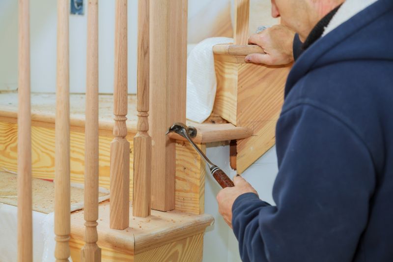 Stair Banister Installation in Olathe, KS