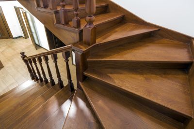 Staircase with Custom Railings